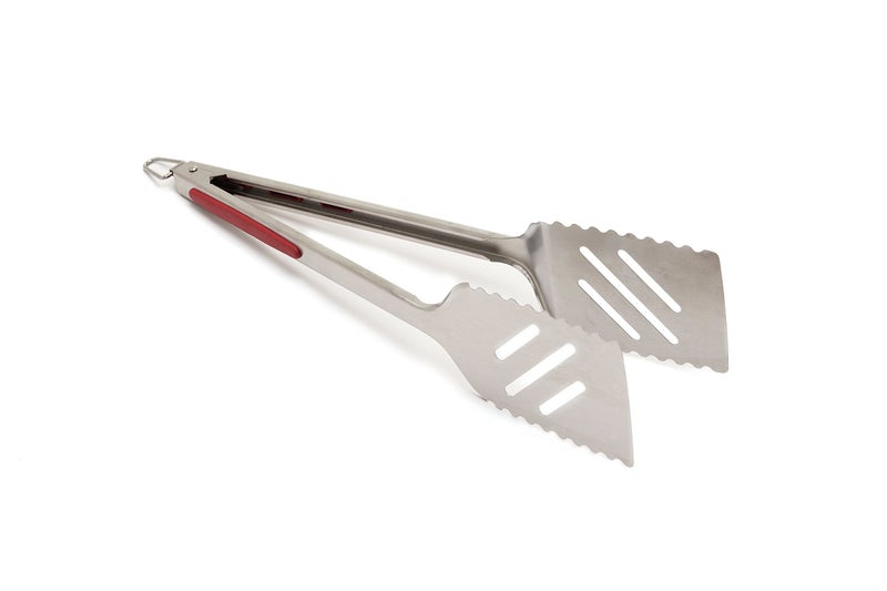 GrillPro 40240 16-Inch Stainless Steel Tong/Turner Combination, Silver - Image 1